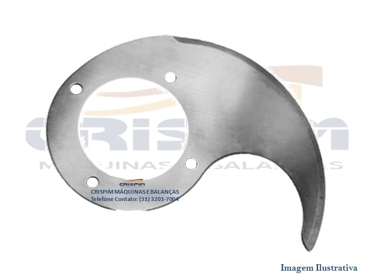 LÂMINA CUTTER METVISA INOX MODELO NOVO - Foto 1