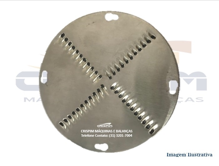 LÂMINA DESFIADORA 3MM RALADOR SIEMSEN - Foto 1