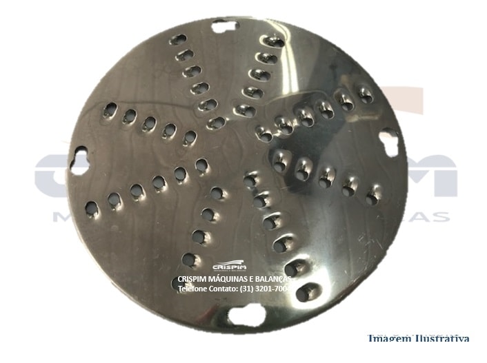 LÂMINA DESFIADORA 5MM RALADOR SIEMSEN - Foto 1