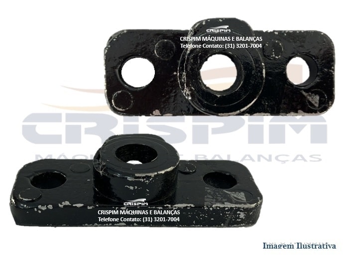 MANCAL DA HASTE DO CILINDRO FAK ALUMINIO - Foto 1