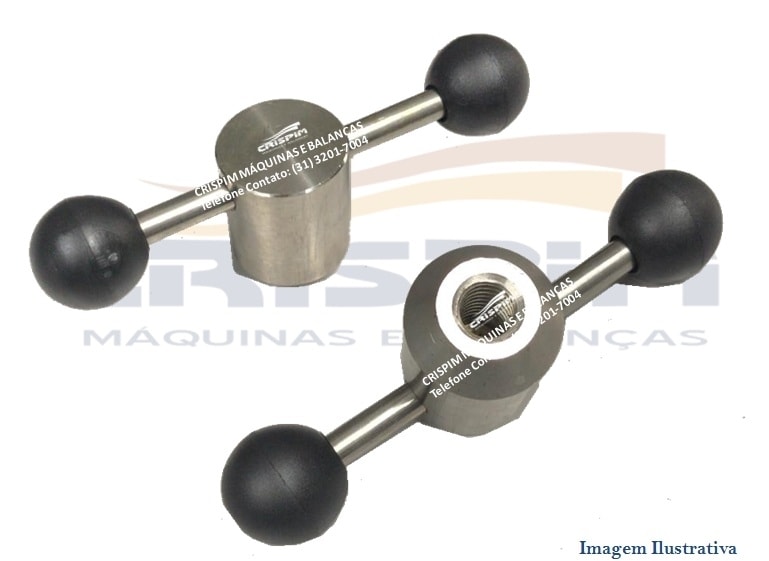 MANIPULO CABECAL GURAL AXT-33I ESFERA/PORCA/EIXO - Foto 1
