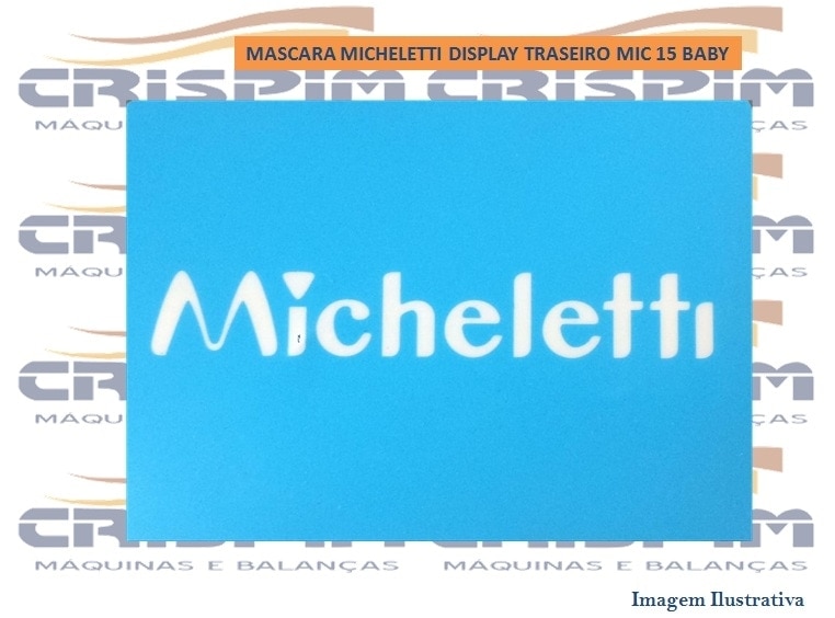 MASCARA MICHELETTI DISPLAY TRASEIRO MIC 15 BABY - Foto 1