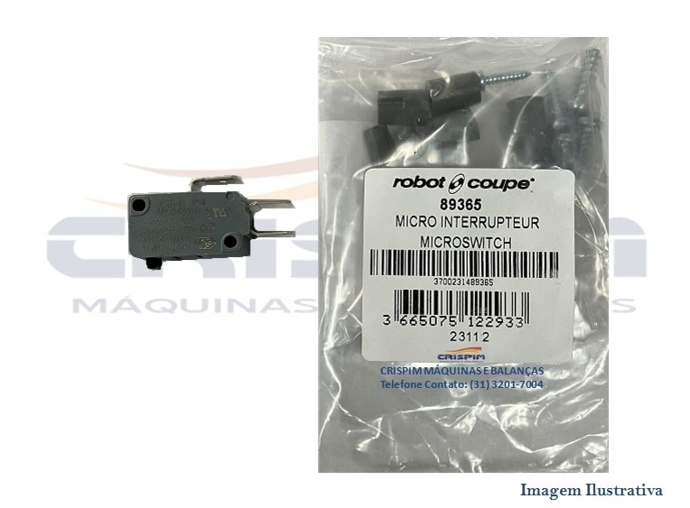 MICRO INTERRUPTOR PARA MIXER ROBOT COUPE MP - Foto 1