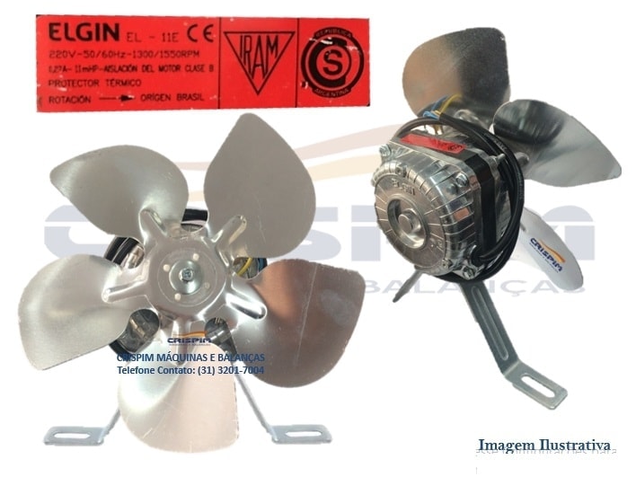 MOTOR 1300 / 1550RPM 50/60HZ EXAUST. CROYDON 220V - Foto 1