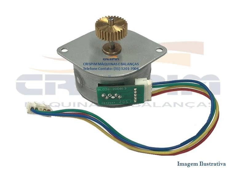 MOTOR DE PASSO DO IMPRESSOR RAMUZA ATENA II - Foto 1