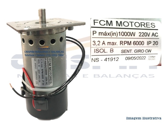 MOTOR LIQUIDIFICADOR SIEMSEN 220V 1000W (KIT + SUP - Foto 1