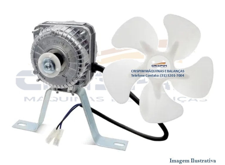 MOTOR VENTILADOR REFRESQUEIRA VENÂNCIO 127V - Foto 1