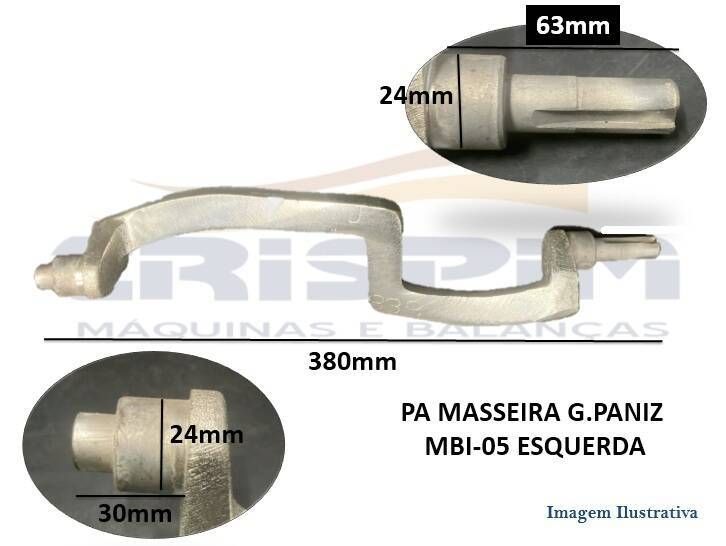 PA MASSEIRA G.PANIZ MBI-05 ESQUERDA - Foto 1