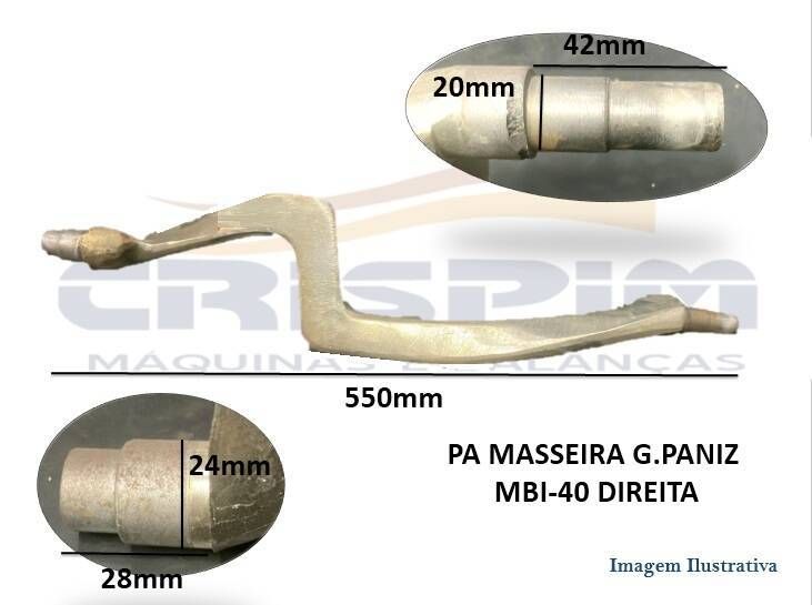 PA MASSEIRA G.PANIZ MBI-40 DIREITA - Foto 1