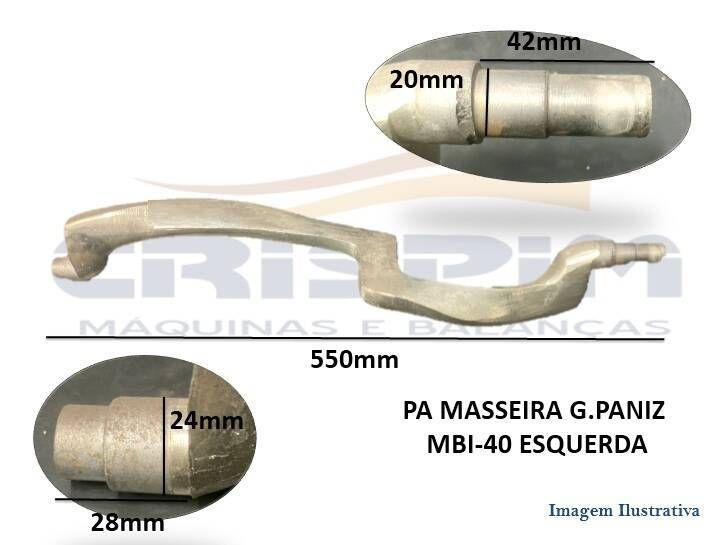 PA MASSEIRA G.PANIZ MBI-40 ESQUERDA - Foto 1