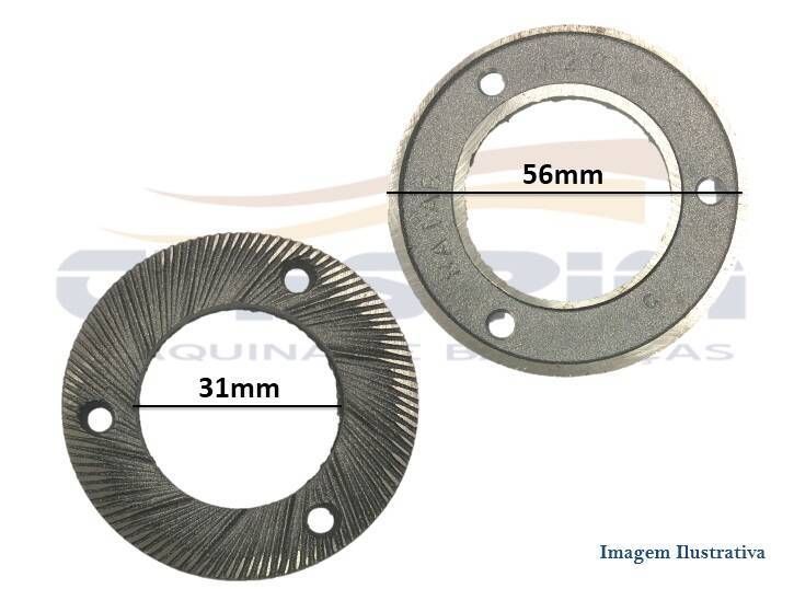 PAR DE DISCO MAQ. CAFE F-55 ARBEL BAIXO - Foto 1