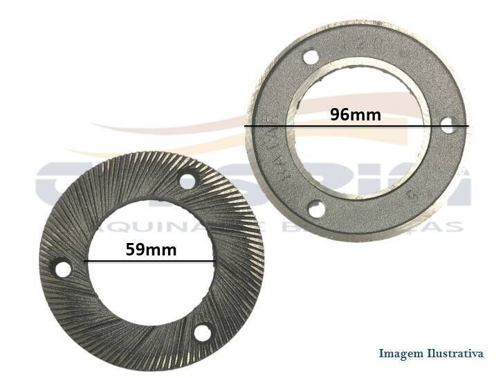 PAR DE DISCO MAQ. CAFE RAIAR R-220 - Foto 1