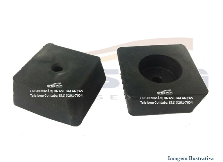 PE DE BORRACHA COZERELLA G.PANIZ CZ-15 - Foto 1