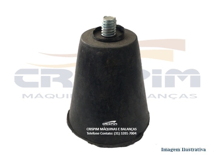 PE DE BORRACHA SERRA-FITA BECKER - Foto 1