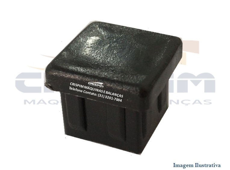PE DE ENCAIXE PLASTICO QUADRADO LIQUIDIFICADOR MET - Foto 2