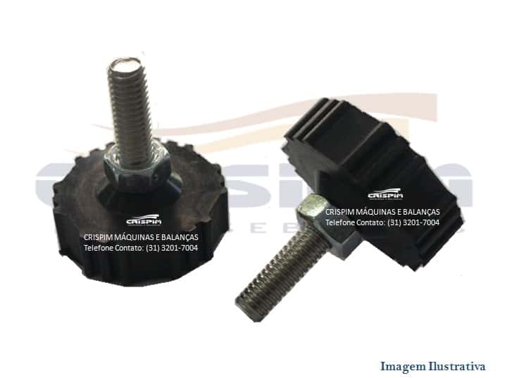 PE NIVELADOR ELGIN SM-100 BORRACHA - Foto 1