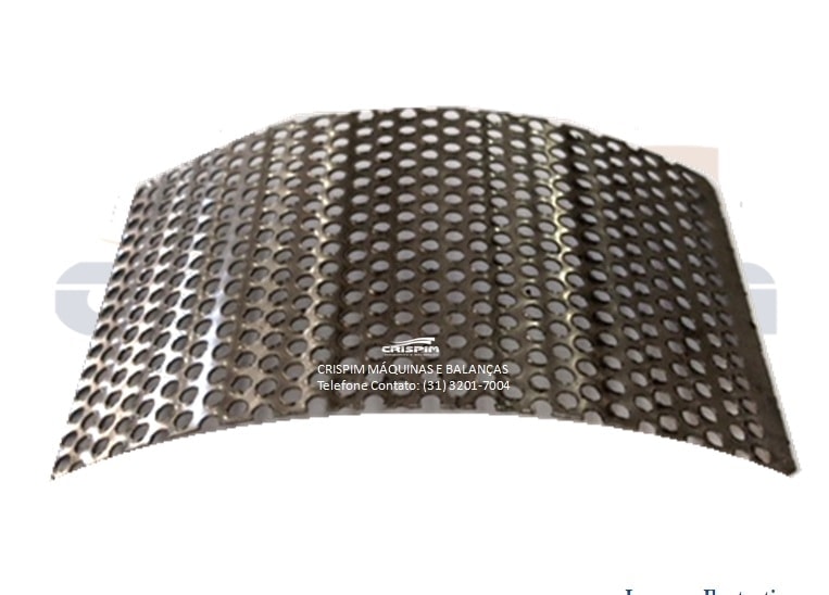 PENEIRA MOINHO DE PÃO METVISA MP 3MM INOX 430 - Foto 1