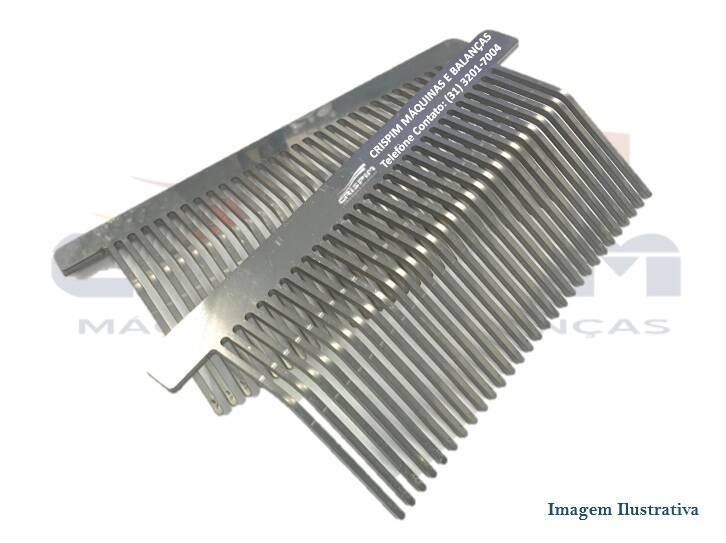 PENTE AMACIADOR BECCARO INOX - Foto 1