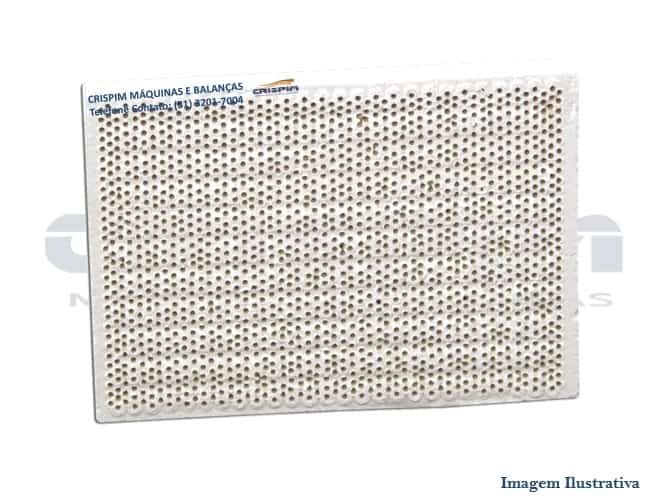 PLACA CERAMICA FRANGUEIRA (TIJOLINHO) - Foto 1