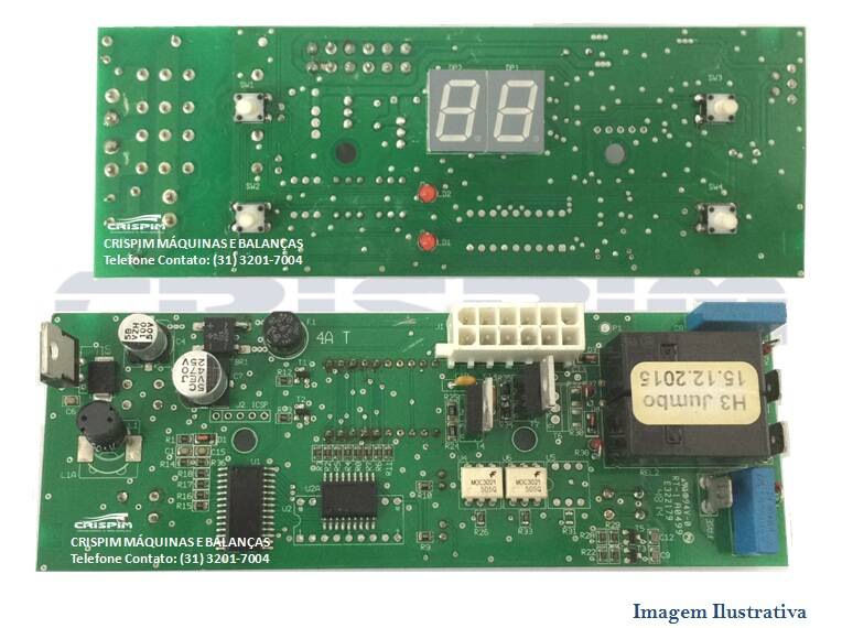 PLACA DE COMANDO MAQ. VACUO SELOVAC 200S - Foto 1