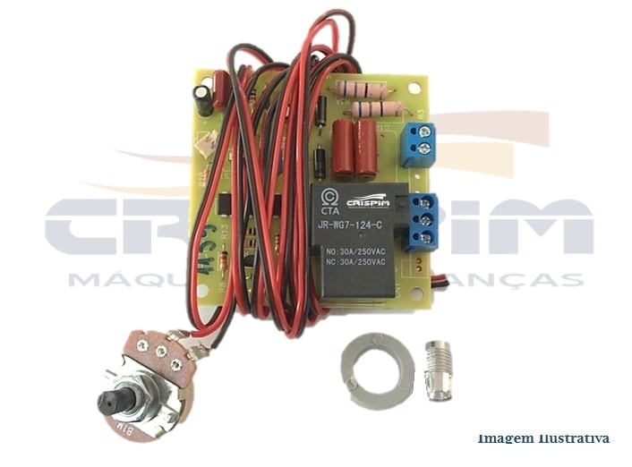 PLACA ELETRONICA MAQUINA VACUO R.BAIAO BICO SUCÇÃO - Foto 2