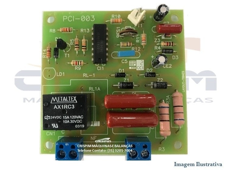 PLACA ELETRÔNICA RELE (SOLDA) VACUO BICO B-340 220 - Foto 2