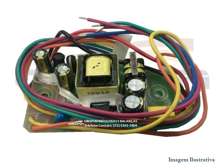 PLACA ELGIN FONTE 10V SA-110 - Foto 1