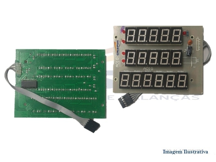 PLACA FRONTAL RAMUZA DCL-35 TOUCH LED - Foto 1