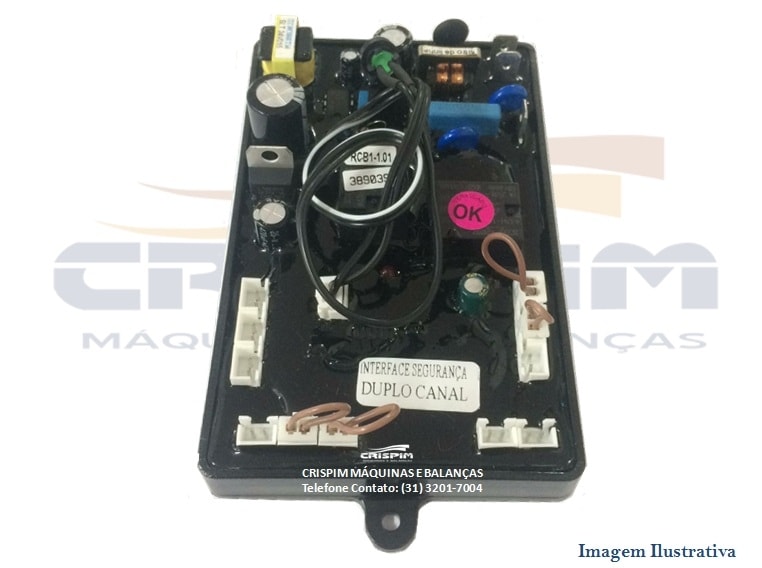 PLACA RELE DUPLO CANAL COMPACTO 16A BECKER PRAB-20 - Foto 1