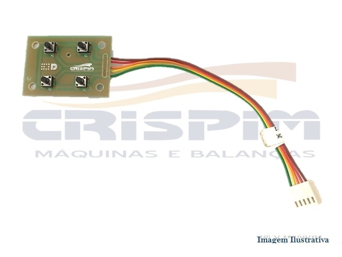 PLACA WELMY TECLADO PESADORA 4T W - Foto 1