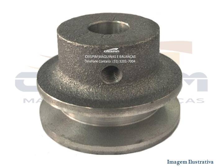 POLIA DO MOTOR SERRA METVISA SFGP (GI/MP/MI/PP/PI) - Foto 1