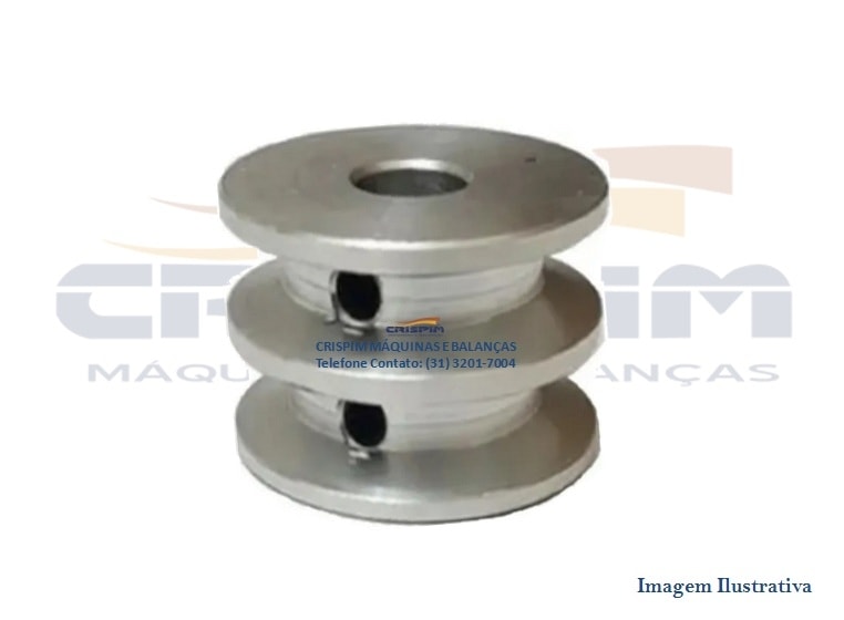 POLIA MOTOR 2 CANAIS 101SA - Foto 1