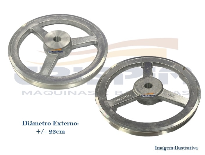 POLIA MOVIDA SERRA-FITA SIEMSEN DIAM 220MM - Foto 1