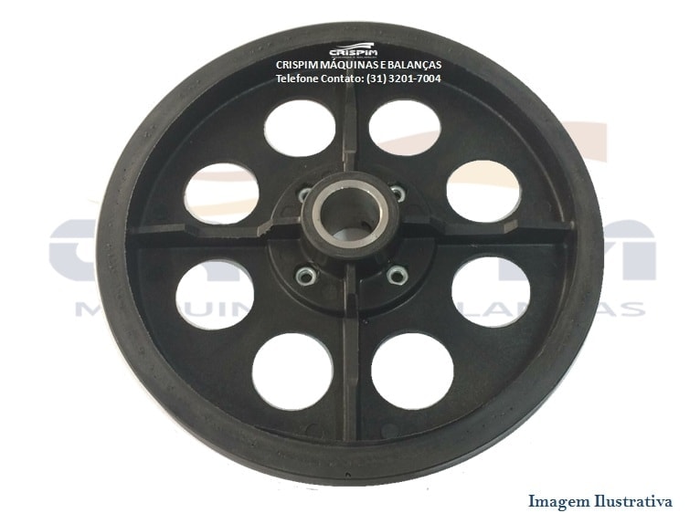 POLIA PLASTICA MOVIDA CORTA-FRIOS METVISA CFH-300 - Foto 1