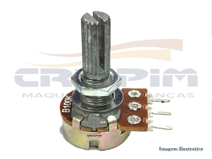 POTENCIOMETRO 100K PEQUENO - Foto 1