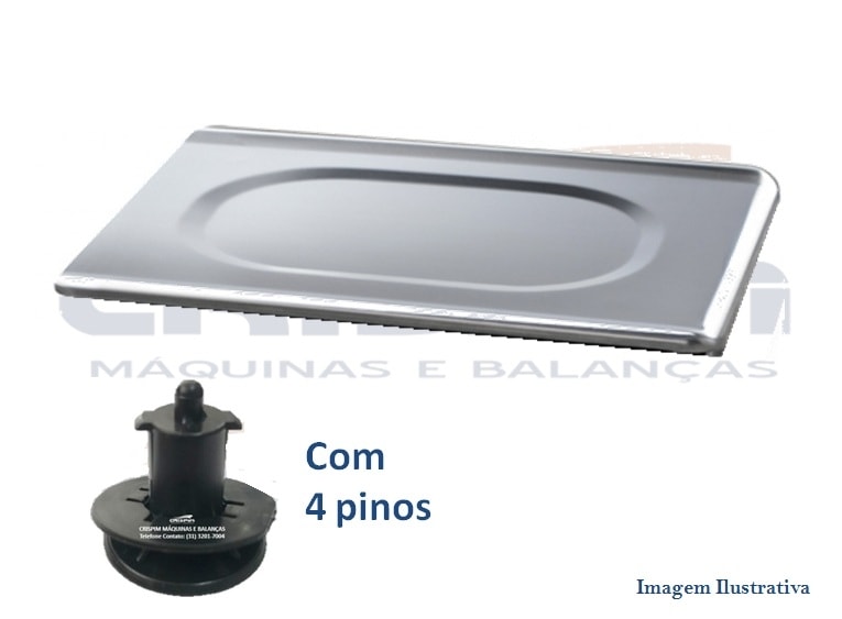 PRATO BALANÇA ELET. TOLEDO PRIX 3 PLUS (COM PINO) - Foto 1