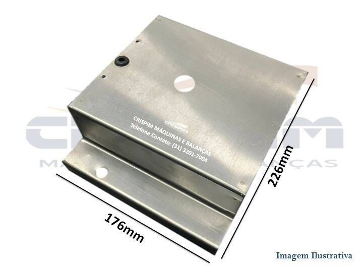 PROTETOR DO MOTOR AMACIADOR BECCARO INOX NOVO - Foto 1