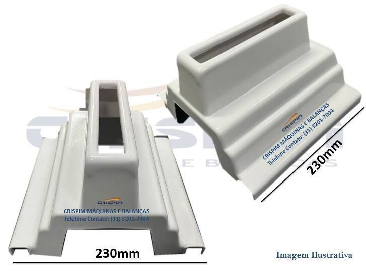 PROTETOR DOS ROLOS AMACIADOR BECCARO PLASTICO NOVO - Foto 1