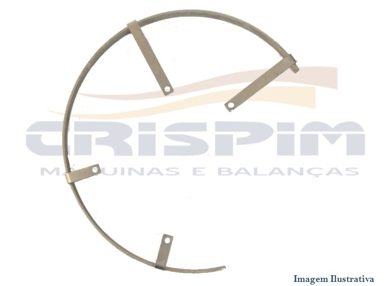 PROTEÇÃO RADIAL DO DISCO METVISA CFE-275 - Foto 1