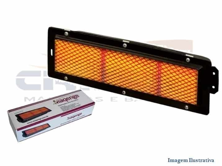 QUEIMADOR COMPLETO INFRA VERMELHO FRANGUEIRA - Foto 1