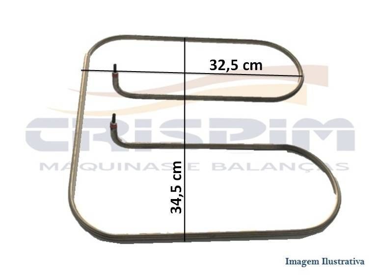 RESISTENCIA 1.100W 220V CROYDON TUBULAR SEM CABO - Foto 1