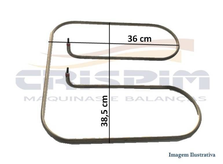 RESISTENCIA 1.200W 220V CROYDON TUBULAR SEM CABO - Foto 1
