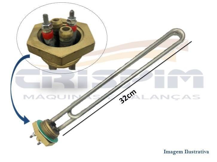 RESISTENCIA 3.000W 220V CAFETEIRA UNIVERSAL MAGICA - Foto 1