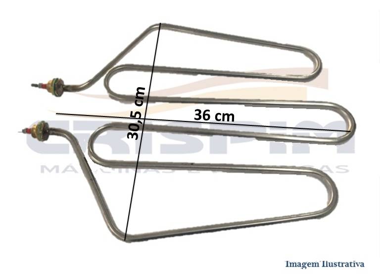 RESISTENCIA 3.000W 220V FRITADEIRA SIEMSEN FCZR-N - Foto 1