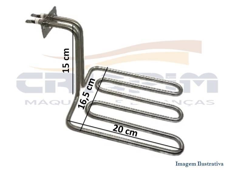 RESISTENCIA 3.300W 220V FRITADEIRA SIEMSEN FE-20 - Foto 1