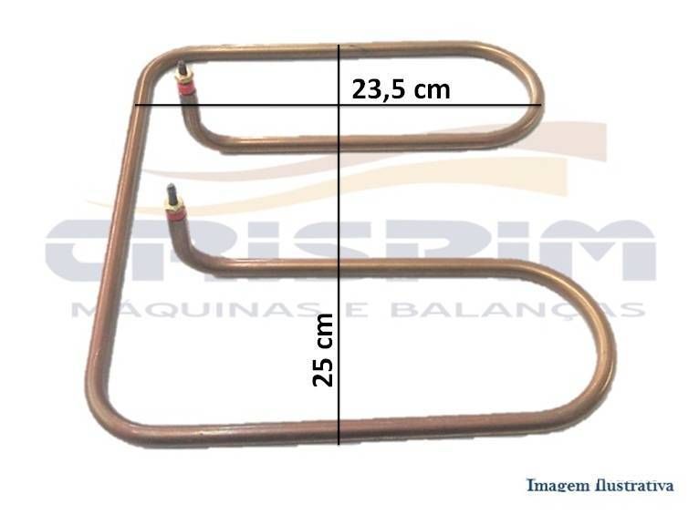 RESISTENCIA 7.500W 220V TUBULAR S/CABO - Foto 1