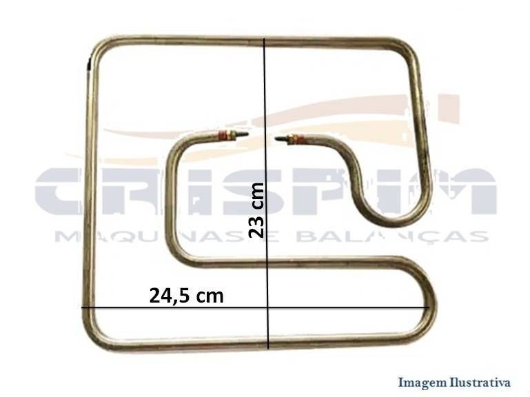 RESISTENCIA 900W 220V CROYDON TUBULAR S/CABO - Foto 1