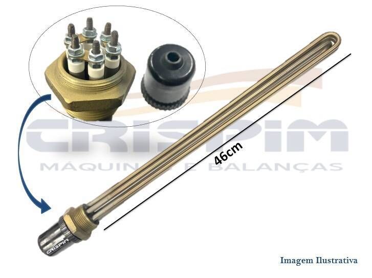 RESISTÊNCIA 6.000W 220V CAFETEIRA UNIVERSAL MAGICA - Foto 1