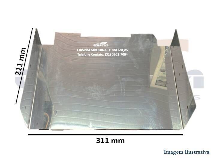 REVESTIMENTO FRONTAL CORTA-FRIOS METVISA CFH-300 - Foto 1