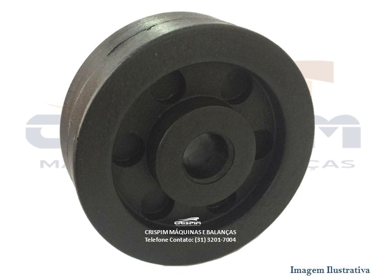 RODA EM PVC WELMY REF. 104 - Foto 1